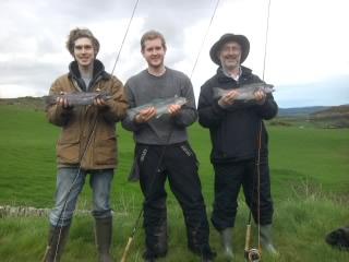A Happy Family with their catches